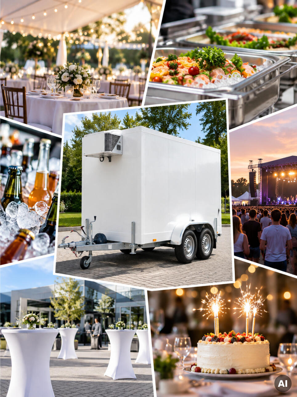 Vielseitige Kühlung für jedes Event