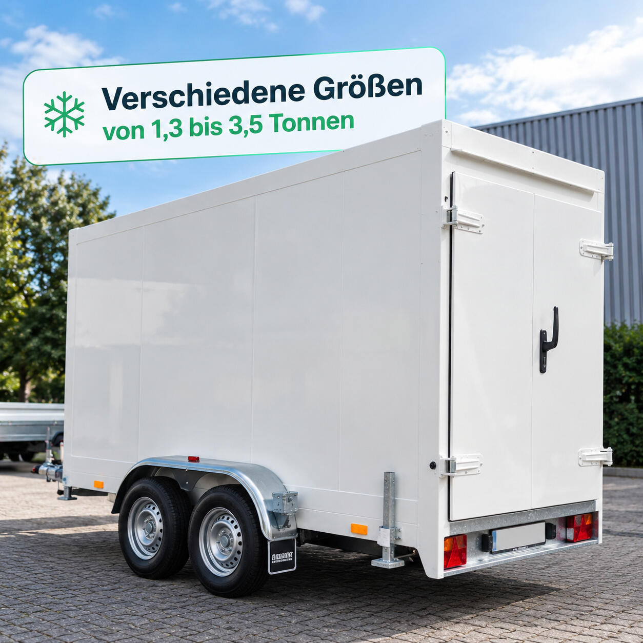 Kühlanhänger in verschiedenen Größen